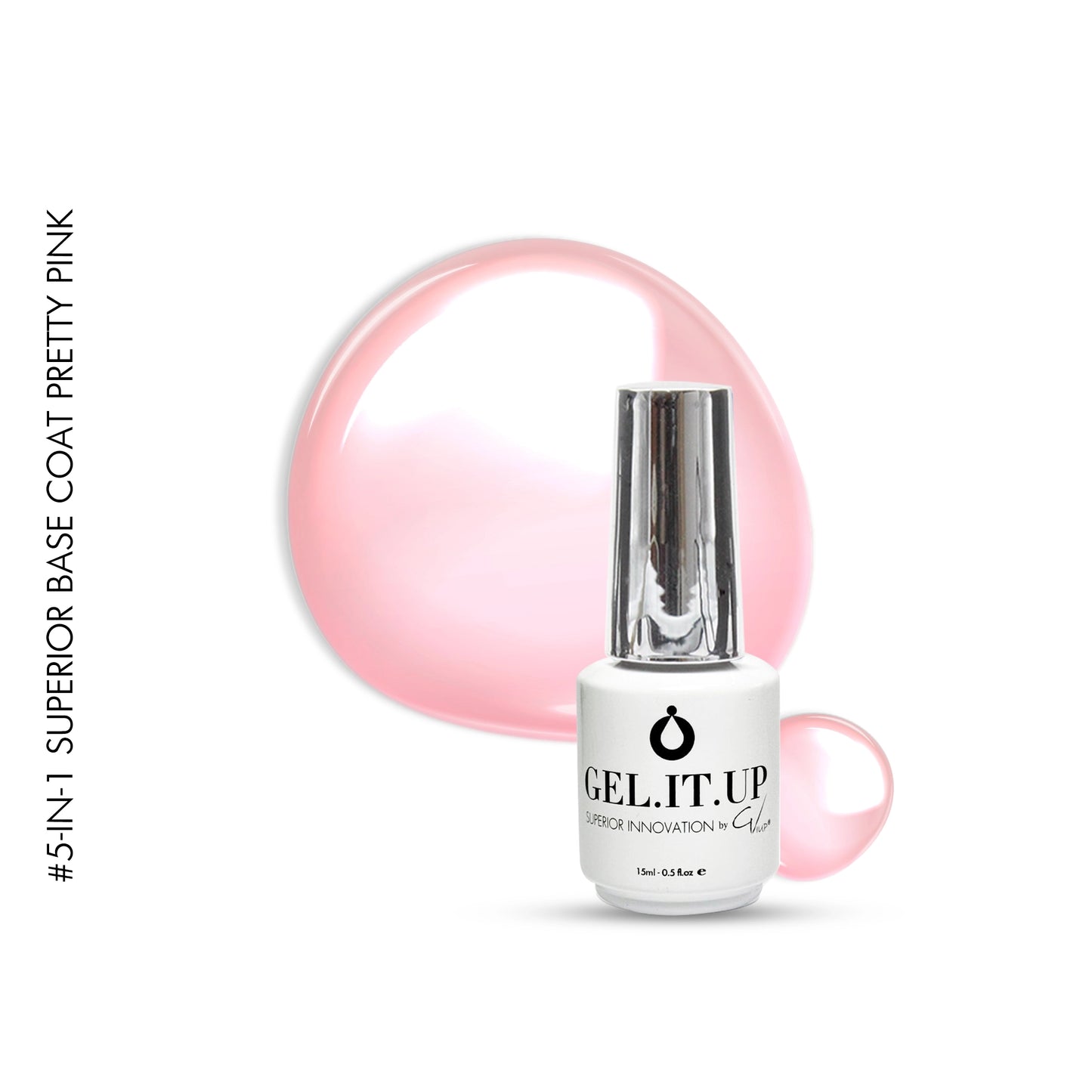 5-in-1 Superior Base Coat Pretty Pink