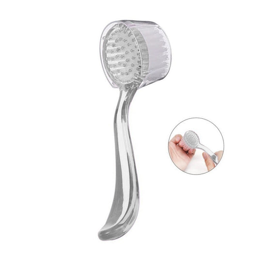 Nail Cleaning Brush with Handle & Protective Cap