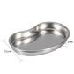 Kidney-shaped Metal Tool Tray